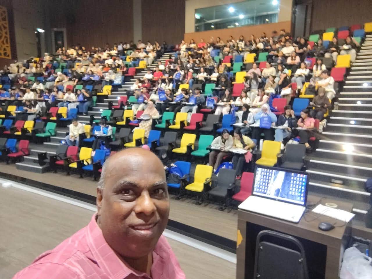 Seminar with Mr Vela